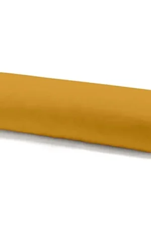 Drap housse 90x190 cm Jaune 100% coton Must-Have