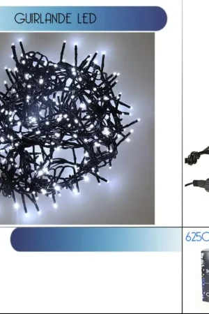 Guirlande lumineuse 300 LED Blanc froid avec telecommande Offre Limitée