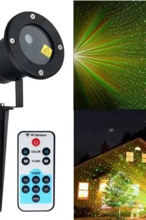Projecteur LED Lumineux Laser Vert Commande En Gros