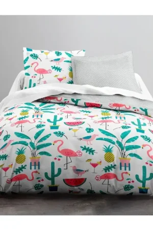 Parure housse de couette 220x240cm Fruity Satisfait Ou Remboursé