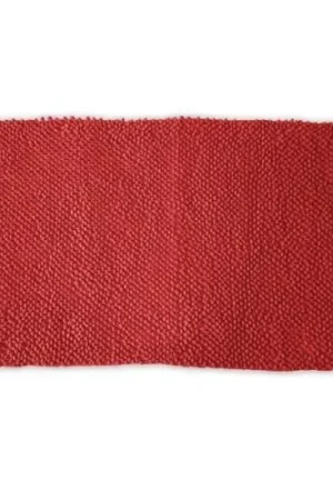 Tapis de bain Bubble Rouge 50 x 80 cm Offre Spéciale