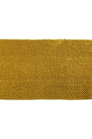 Must-Have Tapis de bain pas cher Bubble Jaune 50 x 80 cm
