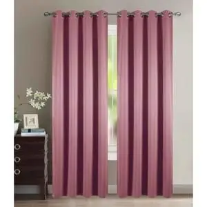 Rideau Isolant thermique et occultant Rose 140x240cm Petit Prix