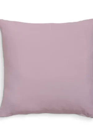 Coussin déco Rose Poudre 40x40 cm Commander Vite
