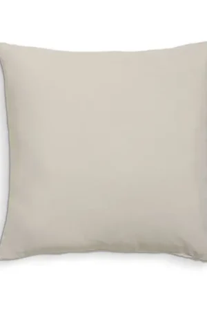 Coussin dehoussable 60x60 Ivoire 100% coton Meilleur Choix
