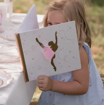 Livre d'or original Ballerine Expédié Aujourd'hui