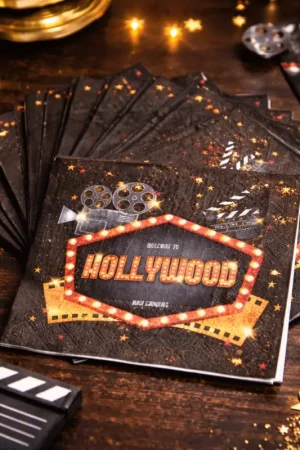 Nouvel Arrivage Serviette en papier Hollywood x 20 pièces