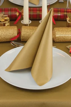 Chemin de table voie seche luxe Or Nouveauté
