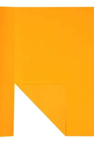 Chemin de table voie seche luxe Orange Bon Plan