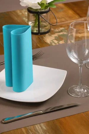 Chemin de table voie seche luxe Chocolat Promotion Saisonnière