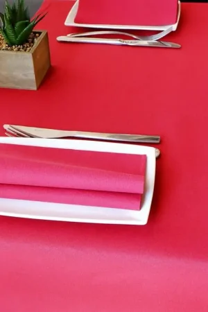 Chemin de table voie seche luxe Fuchsia Seulement Aujourd'hui