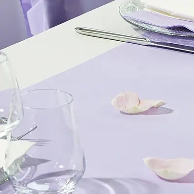 Chemin de table voie seche luxe Parme Livraison Express