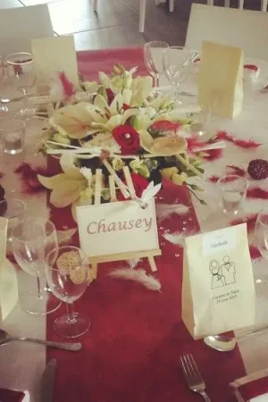 Offre Exclusive Chemin de table voie seche luxe Bordeaux