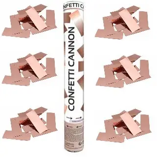 Offre Du Jour Canon à confettis pas cher rose gold 30cm