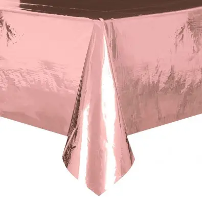 Nappe en rouleau metallisé Rose gold x 5 mètres Bon Marché