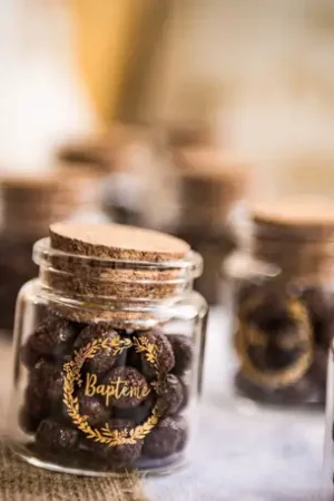 Haute Qualité Fiole en verre Baptême