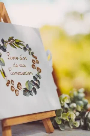 Livre d'or de Ma Communion Vegetal Prix Choc