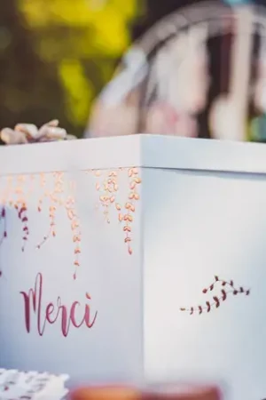 Urne vegetal Merci Rose Gold Marque