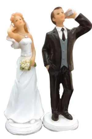 Pas Cher Figurine mariage Allo Allo