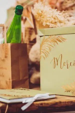 Meilleure Vente Urne mariage theme Pampa
