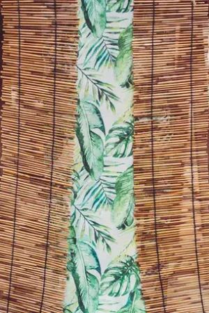 Meilleur Choix Chemin de table feuilles tropicales 28cm
