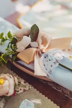 Soldes Rond de serviette La vie est belle X 10