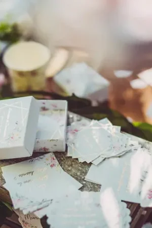 Boite de jeu de 35 cartes la vie est belle Jusqu'à Épuisement Des Stocks