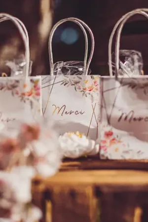 Bon Plan 6 Sacs cadeaux Merci La vie est belle