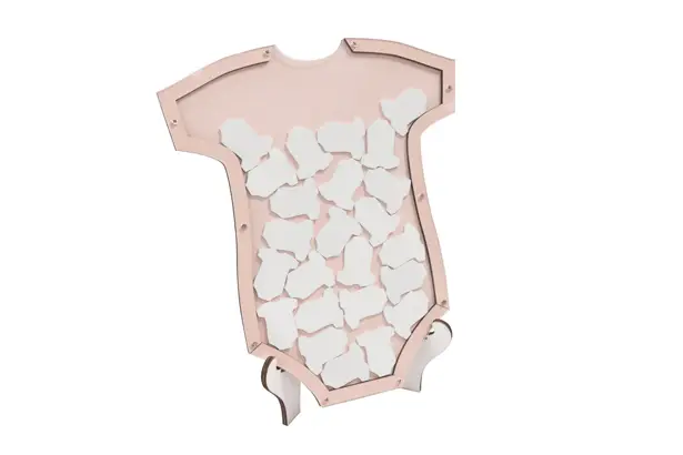 Livre d'or Cadre Body Rose Petit Prix