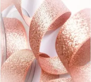 Ruban Lame Rose gold 25mx10mm Expédition Rapide