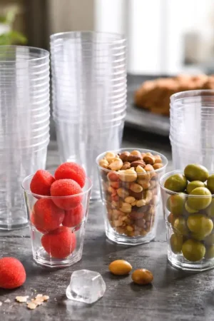 Meilleur Choix Verre plastique liqueur transparent x 50 pièces