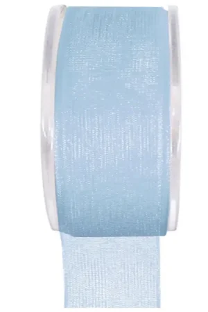 Ruban Organza 40mm Bleu ciel x 20 mètres Must-Have