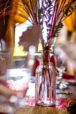 Expédié Aujourd'hui Vase en verre mariage Lola