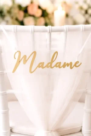 Dos de chaise a suspendre Madame Or Soldes