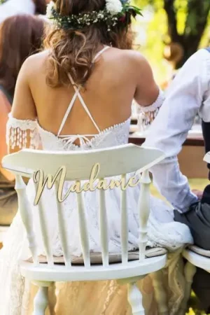 Authentique Dos de chaise a suspendre Madame Naturel