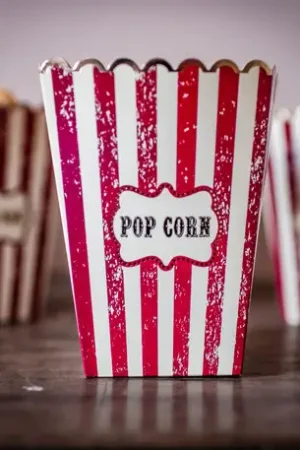 Dernière Chance Boite a Pop corn Circus x 8 pièces