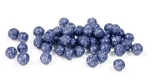 Expédié Aujourd'hui Petite Boule Pailletée Bleu Marine x 160 pièces