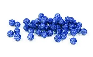 Marque Petite Boule Pailletée Bleu Roi x 160 pièces