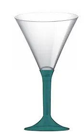 Verre cocktail plastique vert sapin x 20 pièces Remise