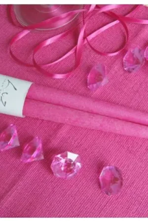 Bougie chandelier mariage Fuchsia x 2 pièces Pas Cher