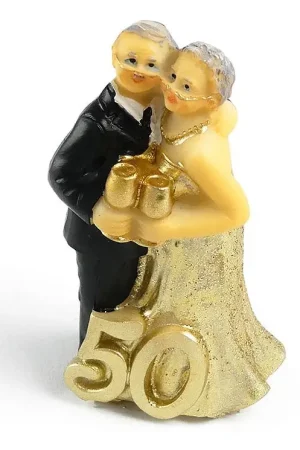 Couple de mariés Noces d'Or Commander Vite