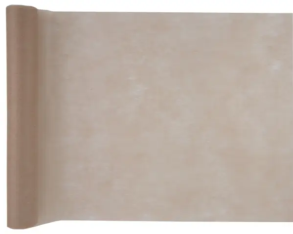 Chemin de table pas cher intisse 25 mètres Taupe Must-Have