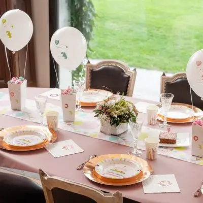 Populaire Nappe en voie seche Rose gold 25 m en rouleau