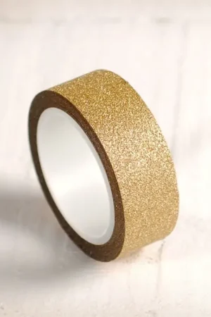 Pas Cher Masking tape Or Pailleté