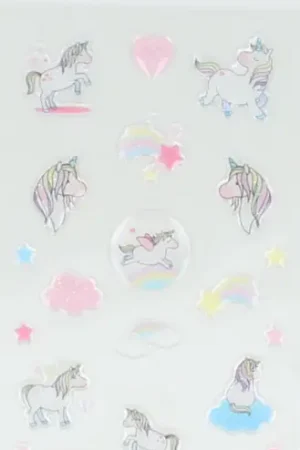Soldes Autocollant Epoxy Rainbow x 23 pièces