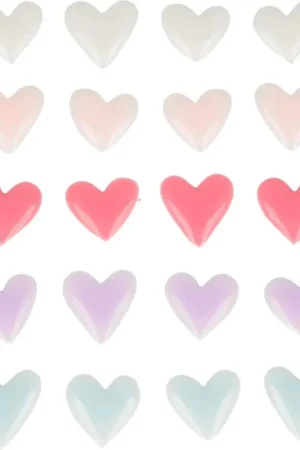 Solde Autocollant Epoxy Coeur x 20 pièces