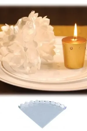 Bon Marché Tulle dragées Coeur Blanc x 10 pièces