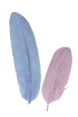 6 Plumes déco Japan Retour Gratuit