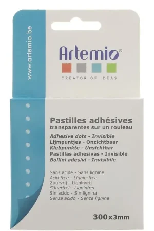 300 Pastilles de colle 3mm Vente Directe