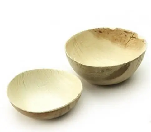 Verrine ronde feuille de palmierx 10 pièces Paiement Sécurisé